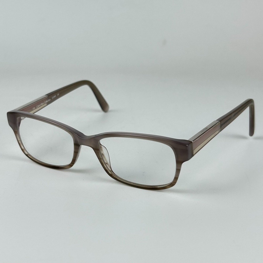 Calvin Klein CK7890 539 Unisex Eyeglasses Brown Plastic Full‎ Rim 50-17-135 mm